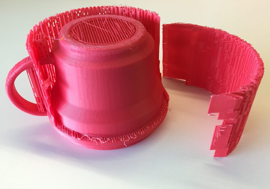 3D printing process images