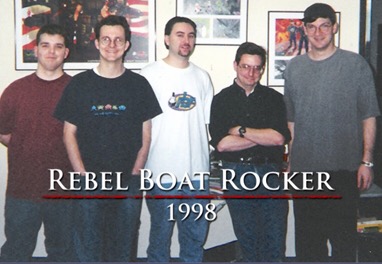Rebel Boat Rocker dudes