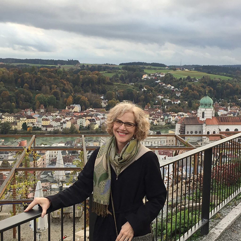 Nancy Hogan in Passau, Germany