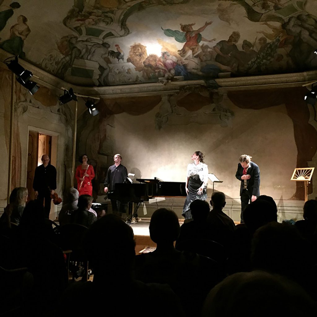 Photo of a private concert in Prague
