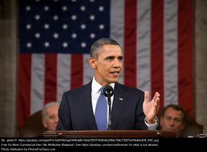 President Obama speaking to Congress